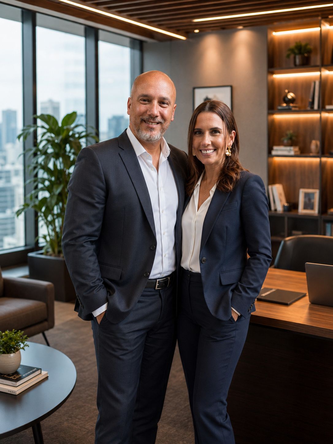 Rafael Stella e Jessica Stella, liderança da Sectech